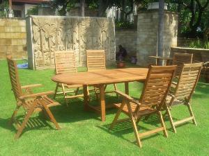 Outdoor Furniture From Tropical Country Indonesia Made From Teak