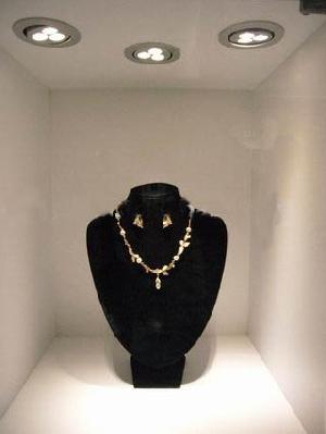 lights jewelry diaplay case light brightiness led lighting