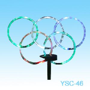 Solar Five-rings Lights