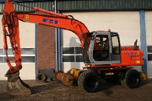 Sold: Fiat Hitachi Ex165w Rail-road