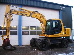 sold komatsu pw130es 6k