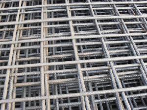 Hole Size 4 Inch X 4 Inch , Reinforcing Reinforcing Welded Ribbed Wire Mesh For Sale