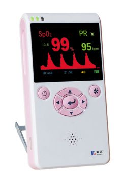 kn 601e handheld pulse oximeter tft display