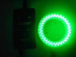green led ring light