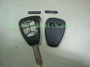 Chrysler 6 Button Remote Key Shell