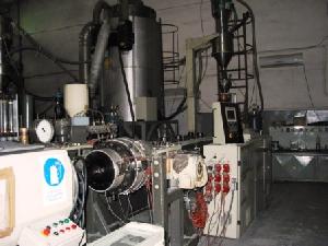 Extrusion-line For Pe-pipes 63-250 Mm