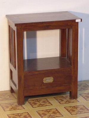 dry mahogany bedside night stand drawer hotel home wooden indoor furniture