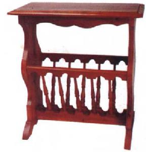 Dry Mahogany Megazine And Newspaper Rack. Java Indonesia