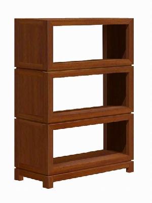 Minimalist Short Open Book Case 150 Cm, Home, Hotel Indoor Furniture, Mahogany Solid