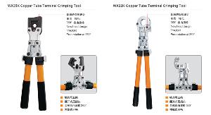 Interchangeable Molds Crimping Pliers With Opened-type Pressure Crimper And Telescopic Handle