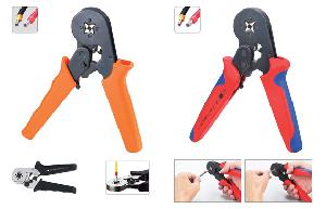 Wxc8 6-4 6-4a Mini-type Self-adjustable Crimping Plier For Cable End-sleeves