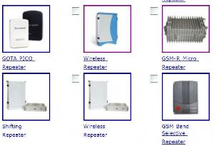 Gsm / Cdma / Wcdma / Wlan / Tetra / Wimax Repeater And Repeaters' Components