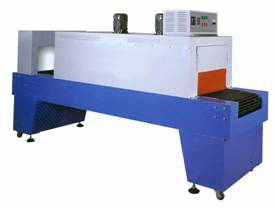 pe heat shrinking film packing machine