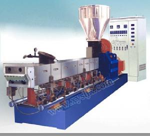 Two-screw Pe Pp Abs Color Masterbatch Extruding And Recycling Machine