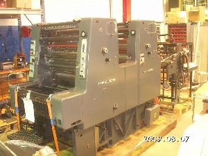 Offset Machine Heidelberg Mozp-s Two Colours Machine For Sale.