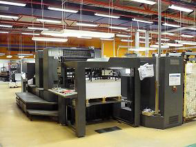 Offset Machine Heidelberg Sm 102-2p, Year 1996