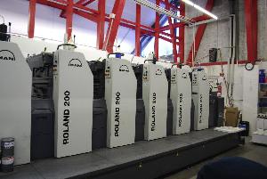 Offset Machine Roland R 206 Six-colour Offset Printing Machine Year 2007