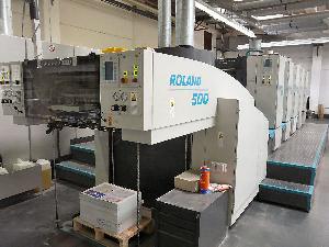 Offset Machine Roland R 505 Five Colour Offset Printing Machine Year 2000