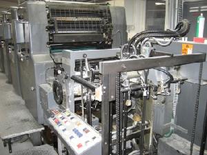 Offset Printing Machine Heidelberg Mov-h, 4-col. 1985