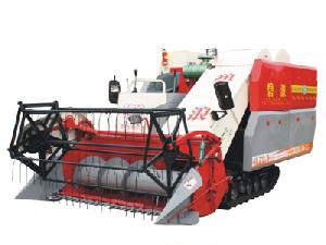 Bilang 4lz-2.3 Dual Threshing Drums Combine Harvester