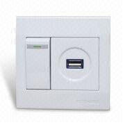 Wall Usb Ac Socket Kw-a01c