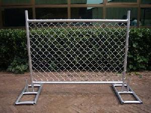 Hot Dip Galvanized Temporary Chain Link Fence For Sale