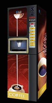 Fully Automatic Hot / Chilled Coffee Vending Equipments Services Equipment