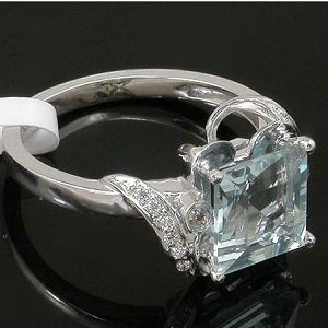 Sterling Silver Blue Topaz Ring Item No7403r