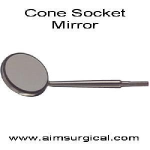 cone socket mouth mirrors