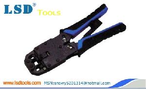 Lt-2008r Lsd Network Crimping Tools 8p8c / Rj45, 6p6c / Rj12, 6p4c / Rj-11, 4p4c And 4p2c
