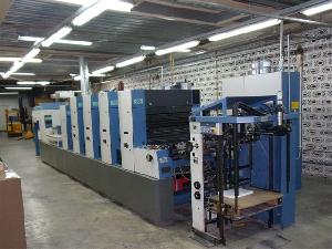 Offset Machine 2001 Kba Rapida 74-4 Lx Alv2 Pwha