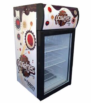 sc42 display case refrigerator showcase cooler glass cabinet drink