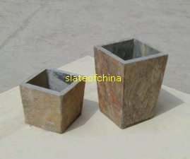 slate planter stone flowerpot slateofchina