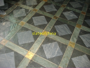 green paving stone slate slateofchina