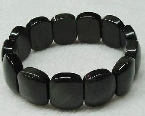 Black Agate Bangle