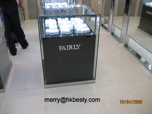 manufacture display case showcase jewelry