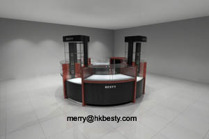 jewelry kiosk store display showcase