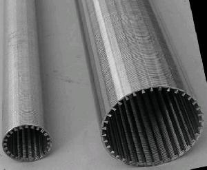 v wire strainer tube stainless steel filter pipe water