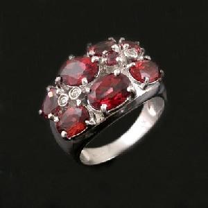 factory sterling silver garnet ring sapphire earring tourmaline bracelet fashion jewe