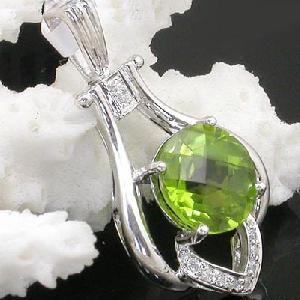 Manufacturer For 925 Silver Natural Olivine Pendant, Jade Earring, Bracelet, Prehnite Necklace