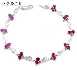 925 silver ruby bracele blue topaz necklace olivine bracelet