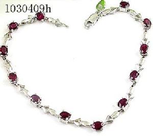 925 silver ruby bracelet jadeite sapphire tourmaline ring earring