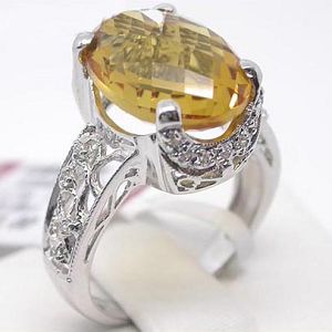 Manufacturer For 925 Silvernatural Citrine Ring, Garnet / Amethys / Sapphire / Citrine Earring