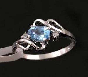 Manufacturer For Sterling Silver Natural Blue Topaz Ring, Earring, Rose Quartz Pendant