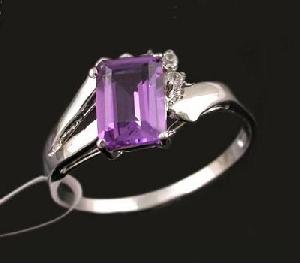 Manufacturer Sterling Silver Natural Amethyst Ring, Blue Topaz Earring, Pendant