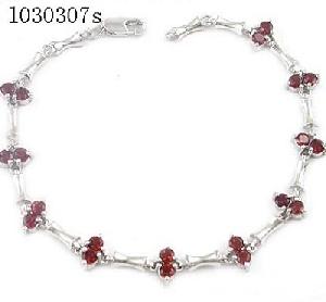 925 silver garnet bracelet blue topaz pendant sapphire earring amethyst ring