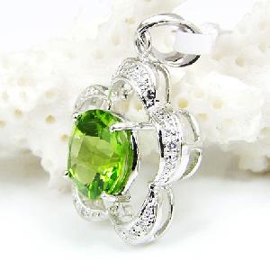 925 silver olivine pendant amethyst earring ring bracelet