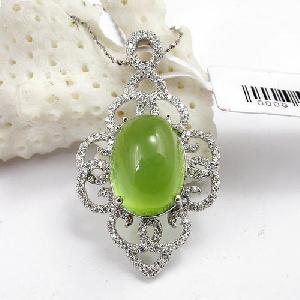 925 silver prehnite pendant stone earring jade bracelet mix gem jewelry