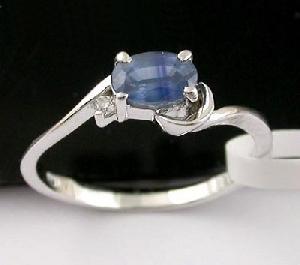 Sell Sterling Silver Natural Sapphire Ring, Blue Topaz Ring, Citrine Pendant, Mix Gem Bracelet