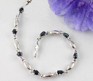 Manufacturer For Sterling Silvernatural Sapphire Bracelet, Prehnite Ring, Gem Stone Pendant
